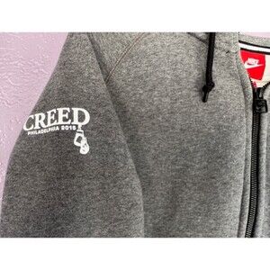 SYLVESTER STALLONE MICHAEL B. JORDAN CREED Cast Nike Jacket Hoodie Mens Size L